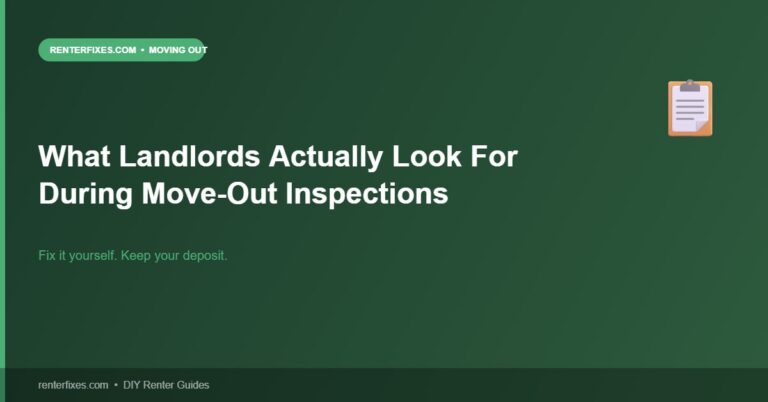 What Landlords Actually Look For During Move-Out Inspections