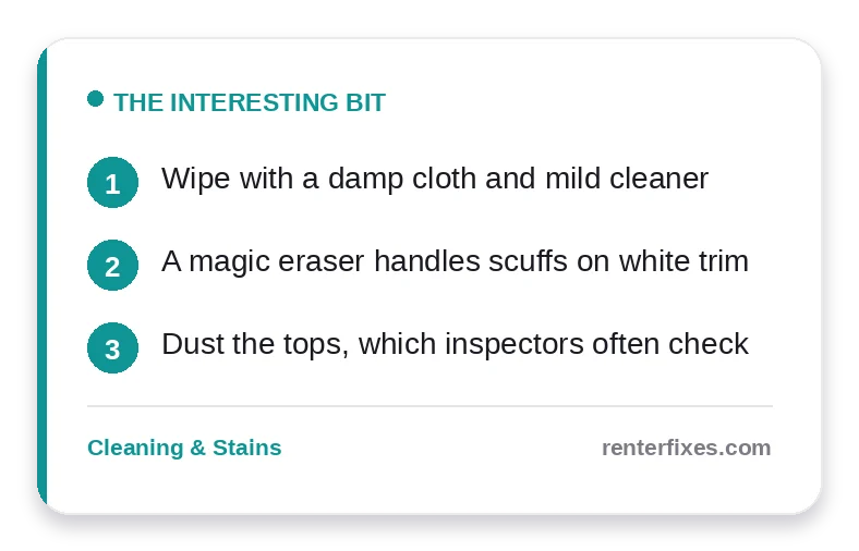 Best Products to Clean Baseboards Before Move-Out — key takeaways