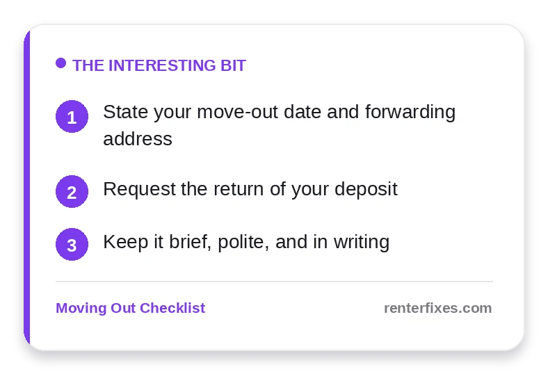 How to Write a Move-Out Letter to Your Landlord — key takeaways