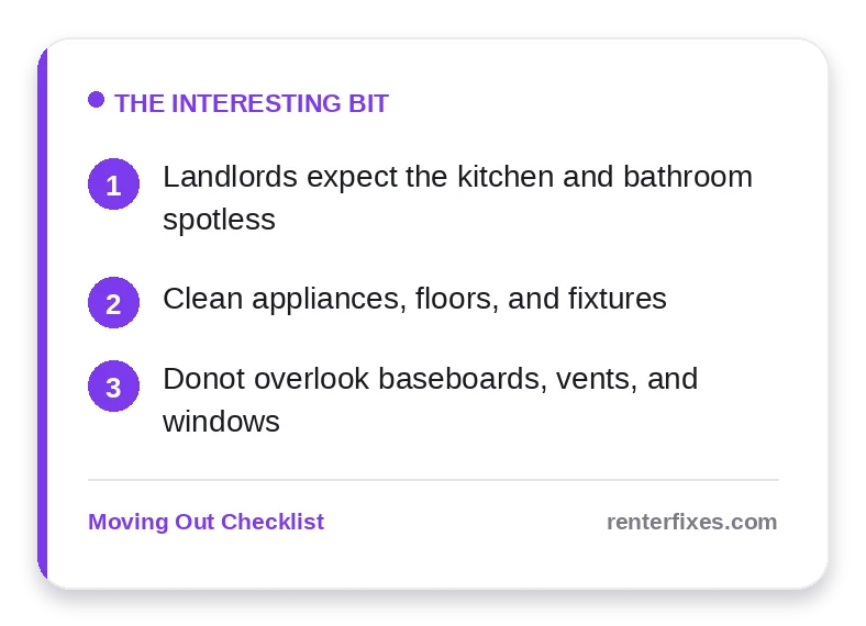Move-Out Cleaning Checklist: What Landlords Want Spotless — key takeaways