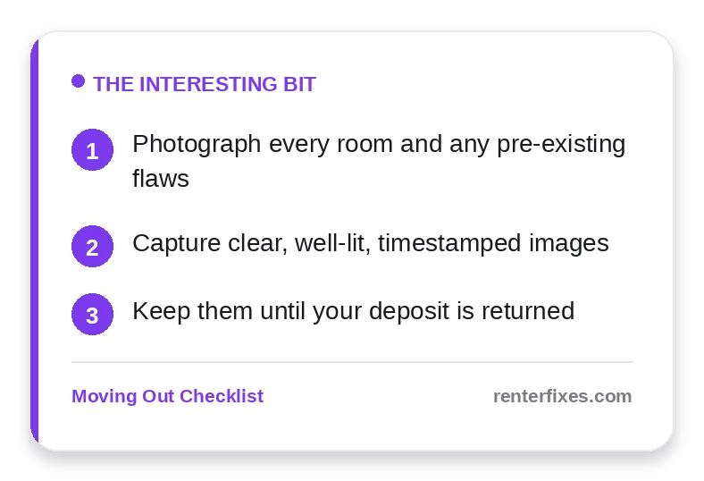 How to Take Move-Out Photos That Actually Protect You — key takeaways