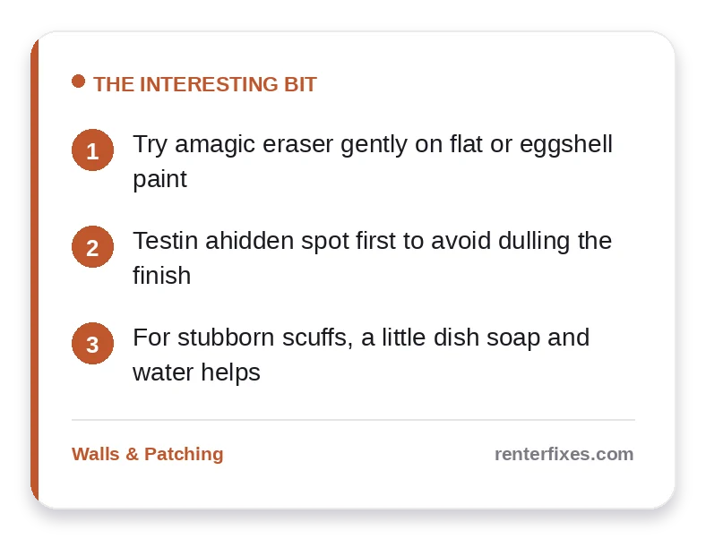 How to Remove Scuff Marks from Walls Without Damaging Paint — key takeaways