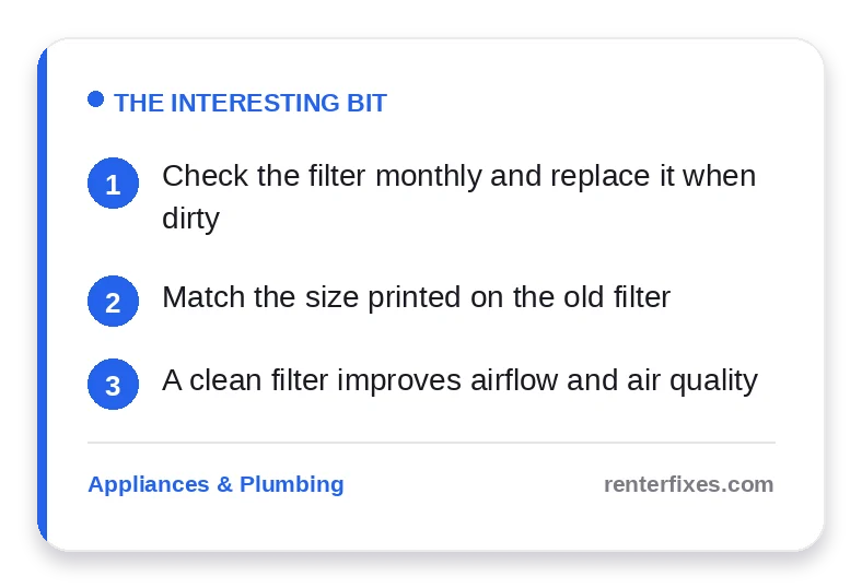 HVAC Filter: When and How to Replace It in Your Rental — key takeaways